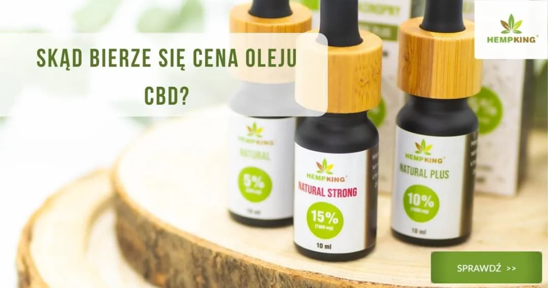 Czy wiesz, ile kosztuje olej konopny? Zobacz, co wpływa na ceny!
