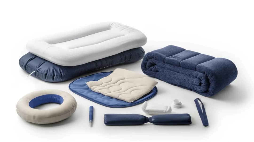 Akcesoria przeciwodleżynowe: 5 must-have dla chorego leżącego